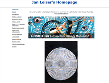 Tablet Screenshot of janleiser.ch